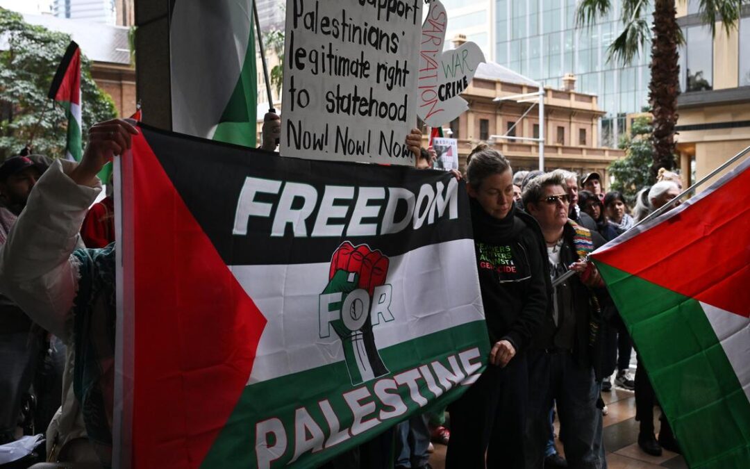 Decision left up in the air over pro-Palestine march