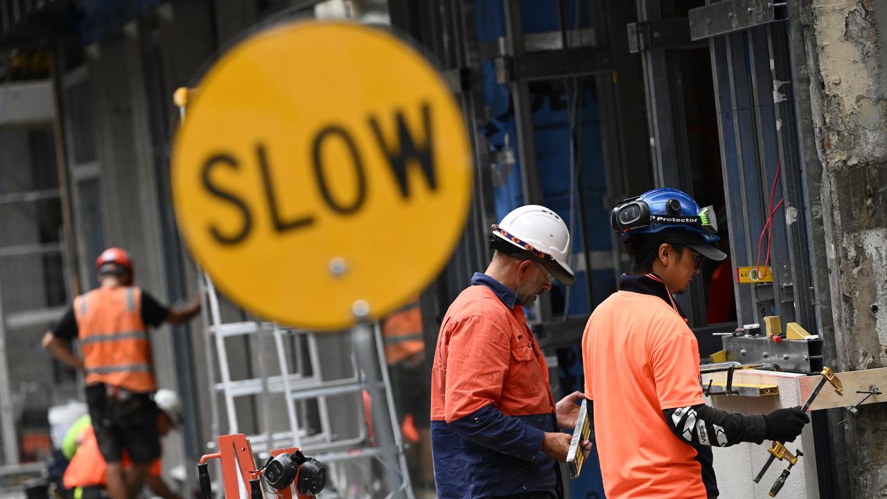 Construction workers (file image)