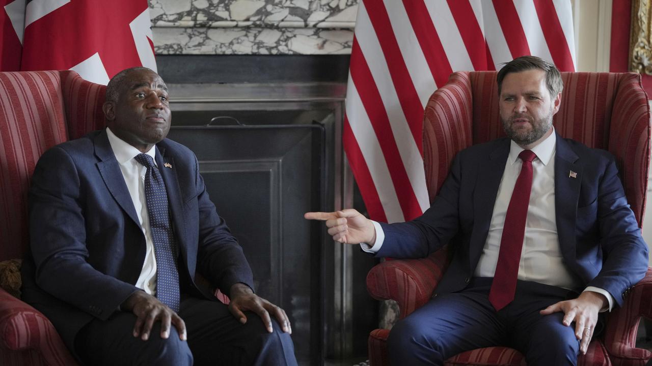 JD Vance and David Lammy
