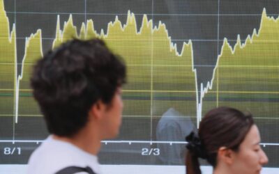 Shares in Asia rally, dollar lower against yen