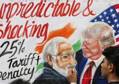 Trump to put additional 25pct import taxes on India