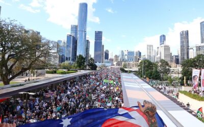 ‘Biggest ever’: support for Palestine action swells