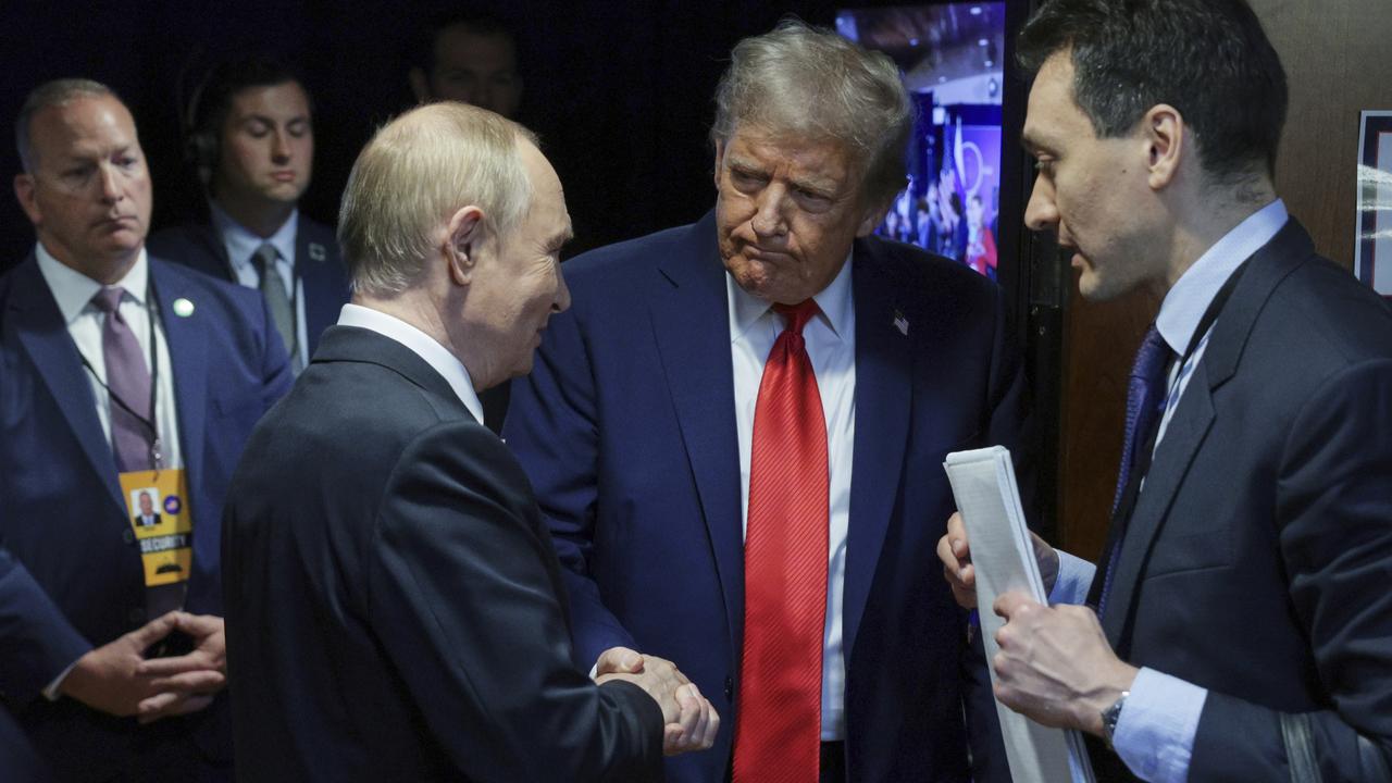 Donald Trump and Vladimir Putin
