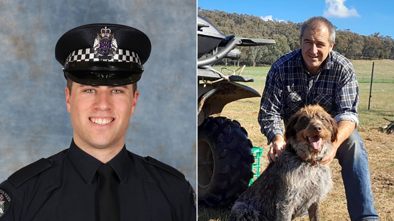 Victoria Police officers Vadim De Waart and Neal Thompson