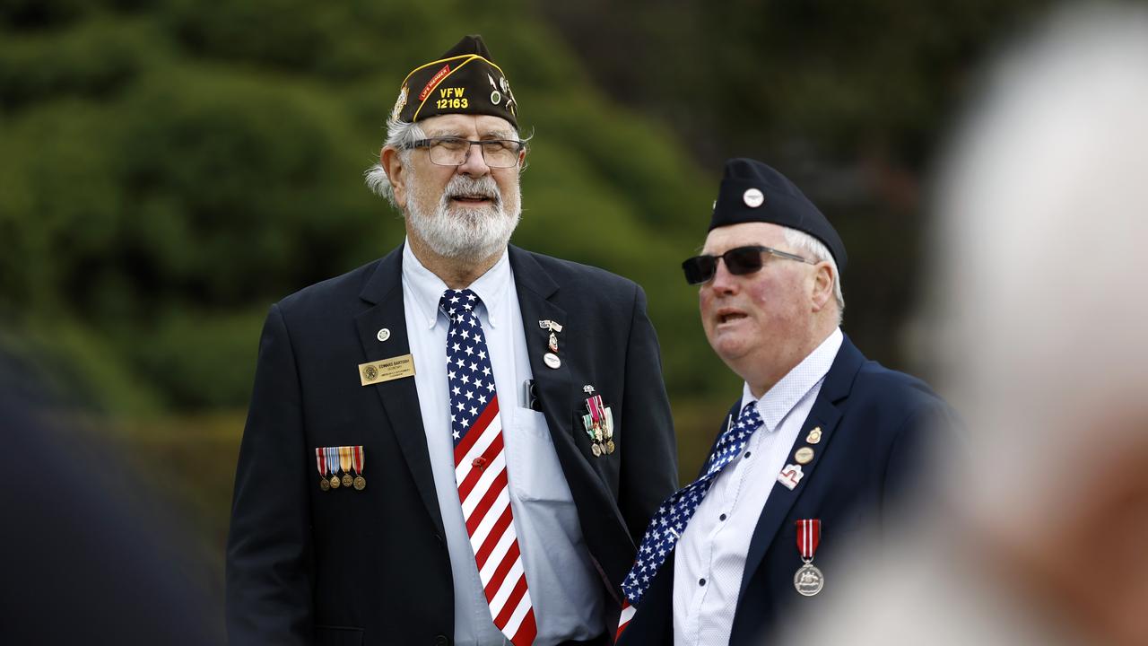Former US servicemen Edward Bartosh and Charles Csabi