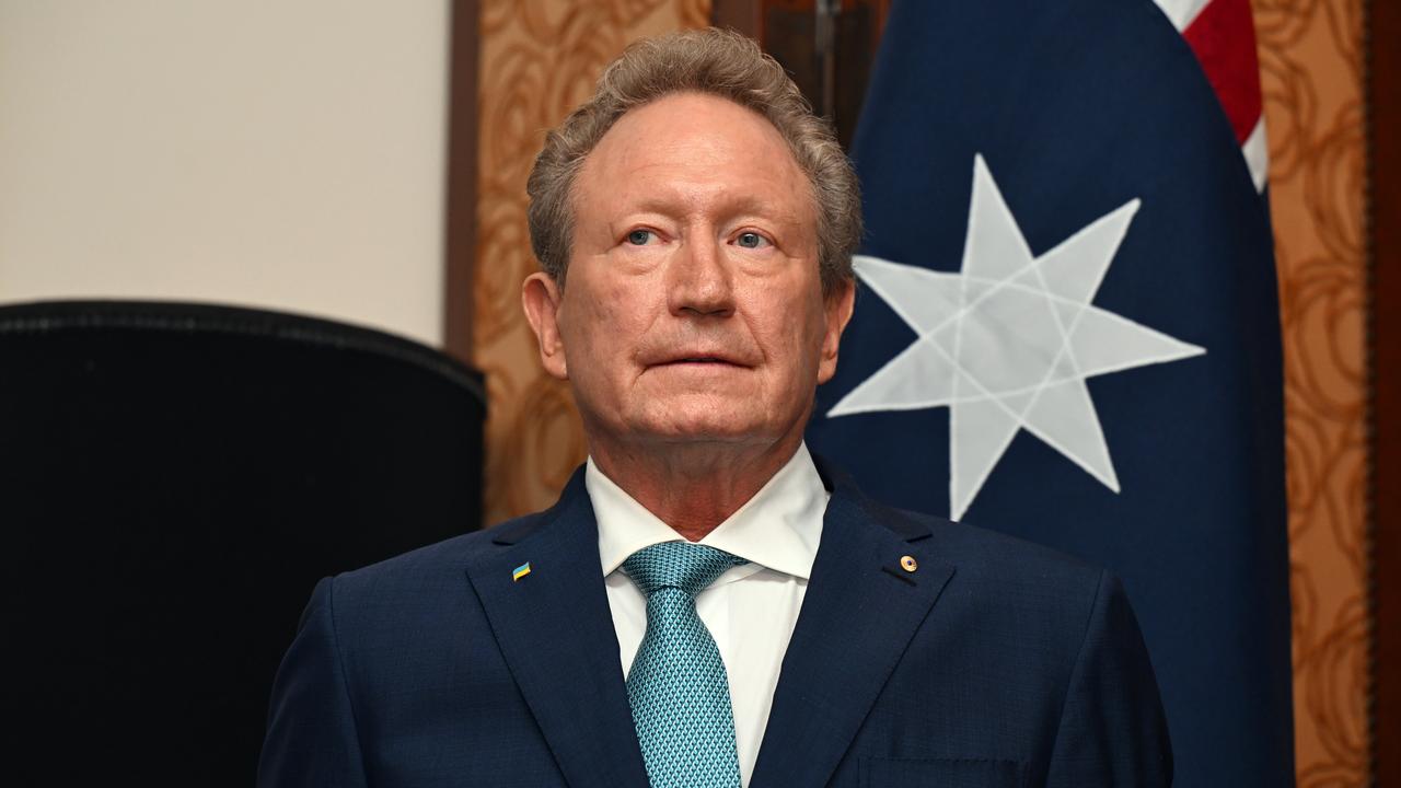 Australian businessman Andrew 