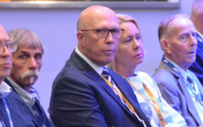 ‘What would Peter do?’: Dutton feted at LNP convention