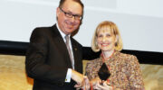 David Gonski and Jillian Segal