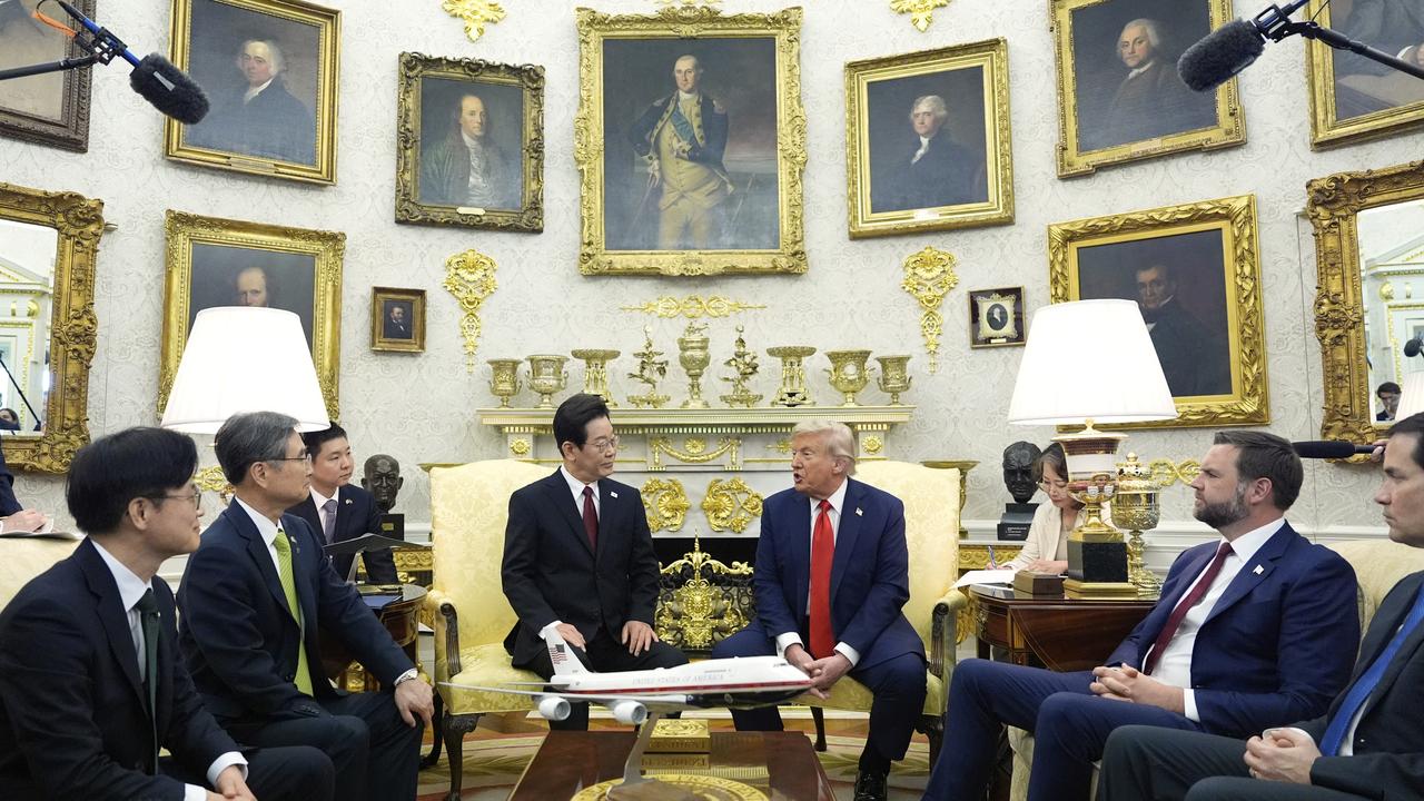Donald Trump and South Korean President Lee Jae Myung