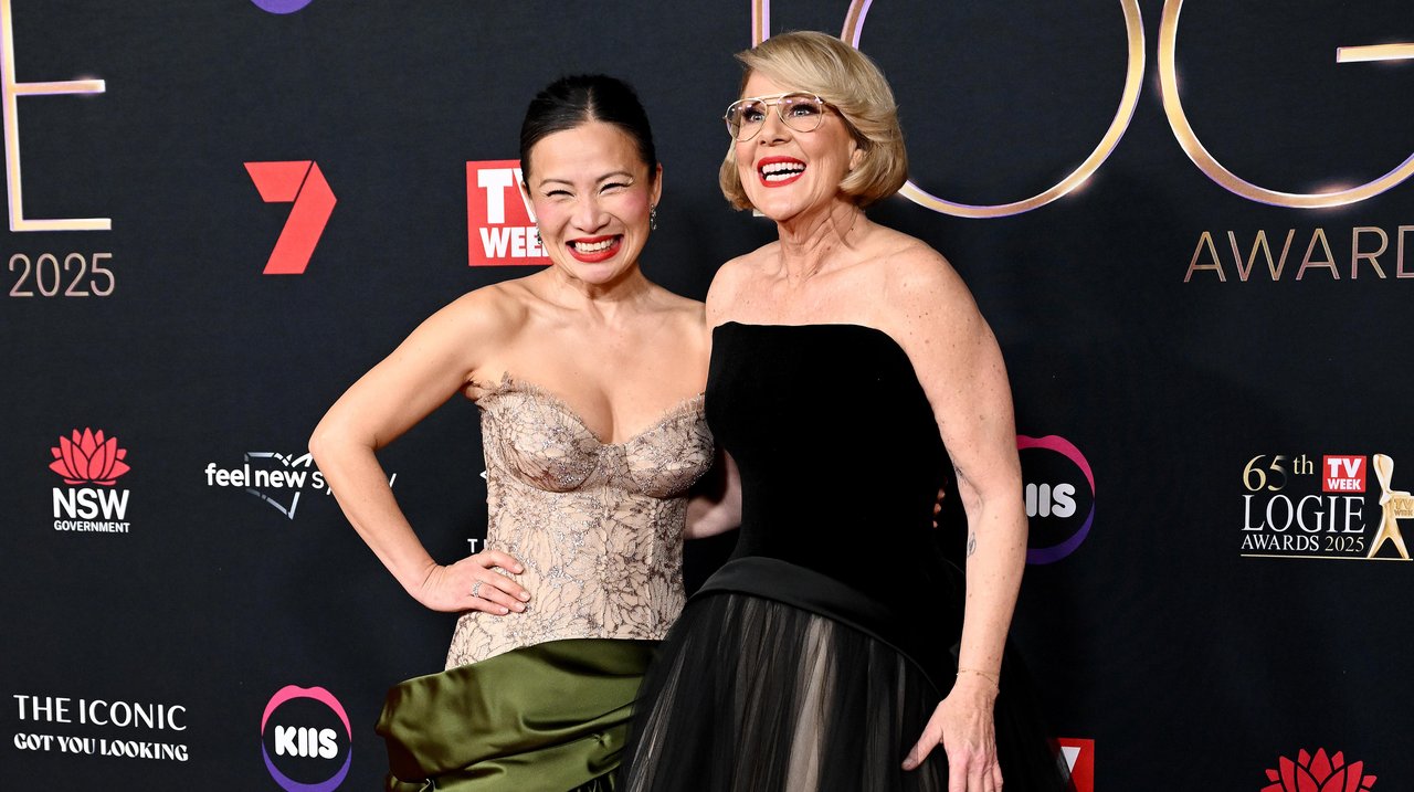 Poh Ling Yeow and Julia Morris