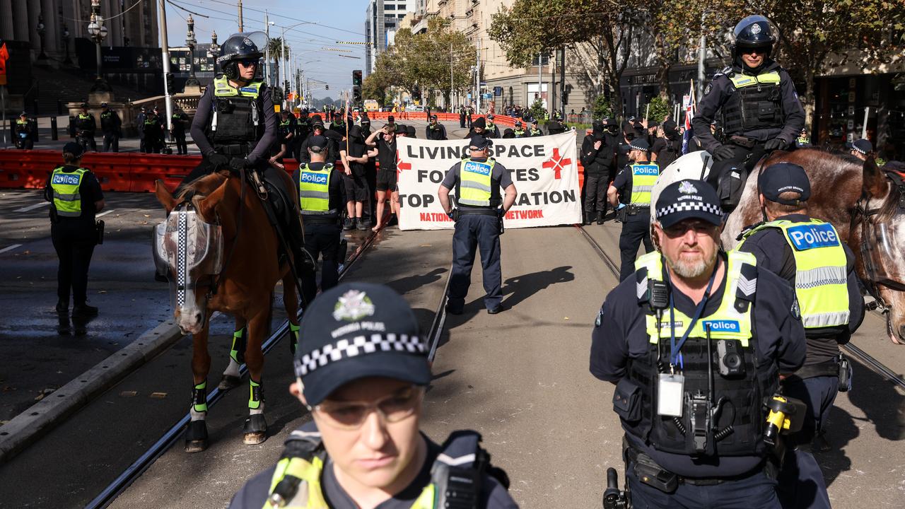 ‘No place for racism’: leaders condemn divisive rallies