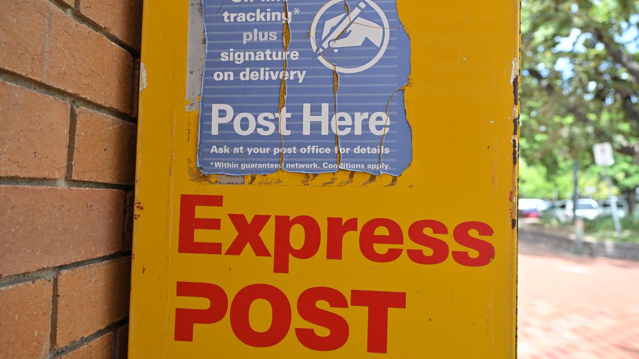 A file photo of a post box
