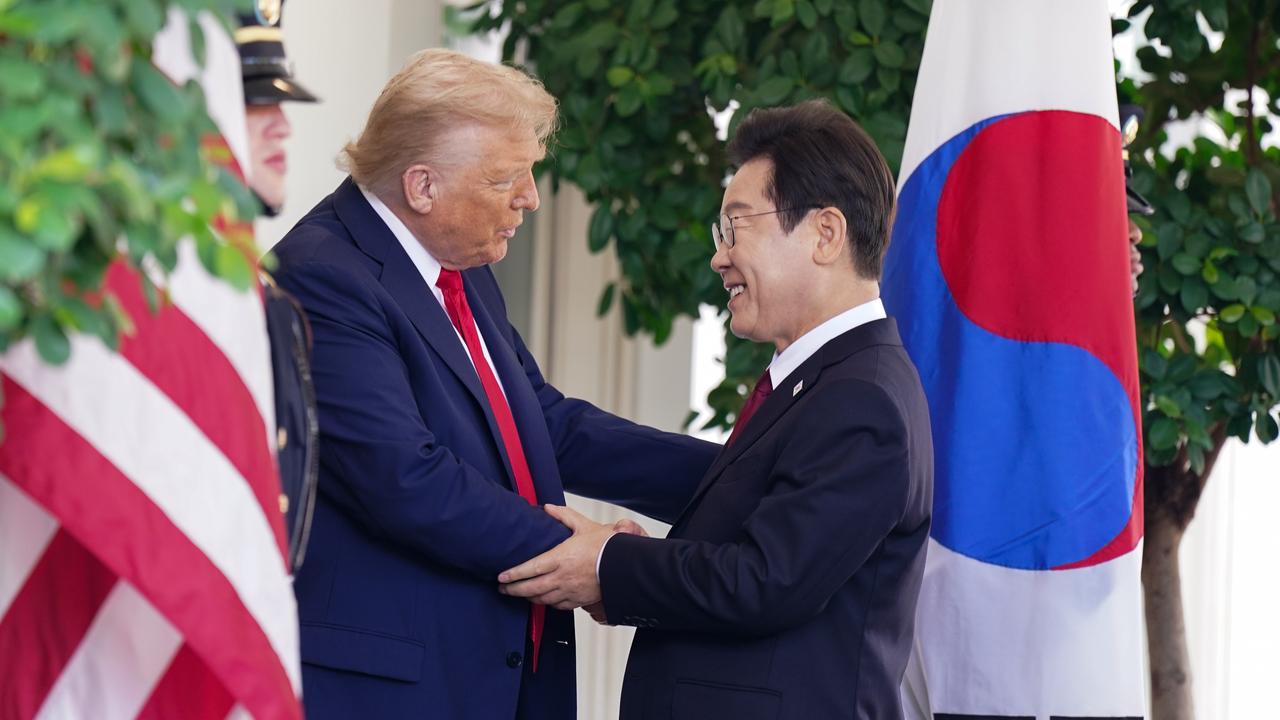 Donald Trump and South Korean President Lee Jae Myung