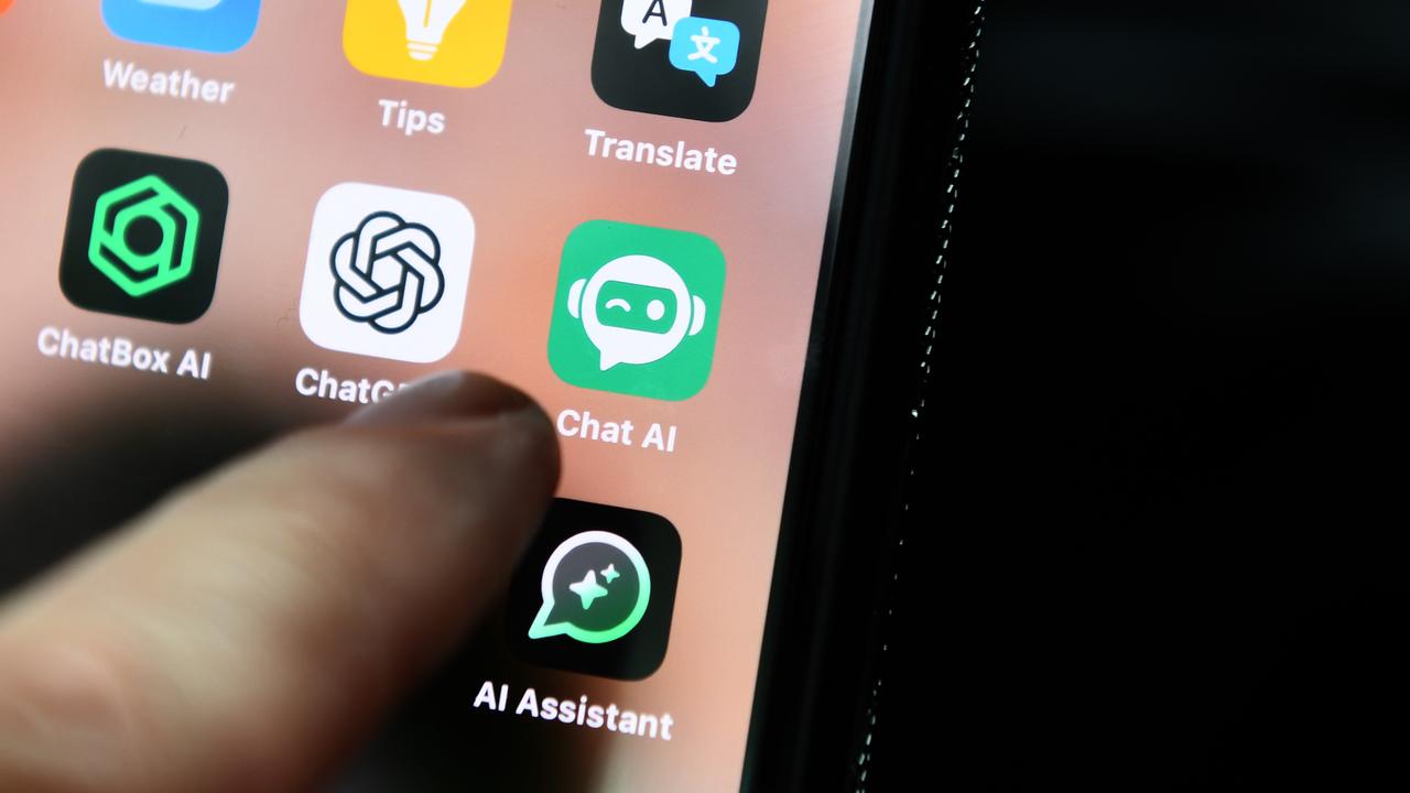 Artificial intelligence apps on a phone