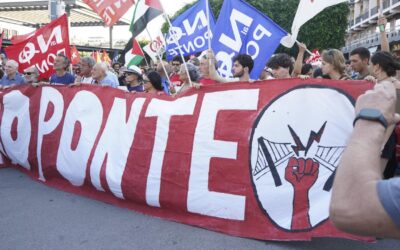 Thousands protest bridge linking Sicily to Italy