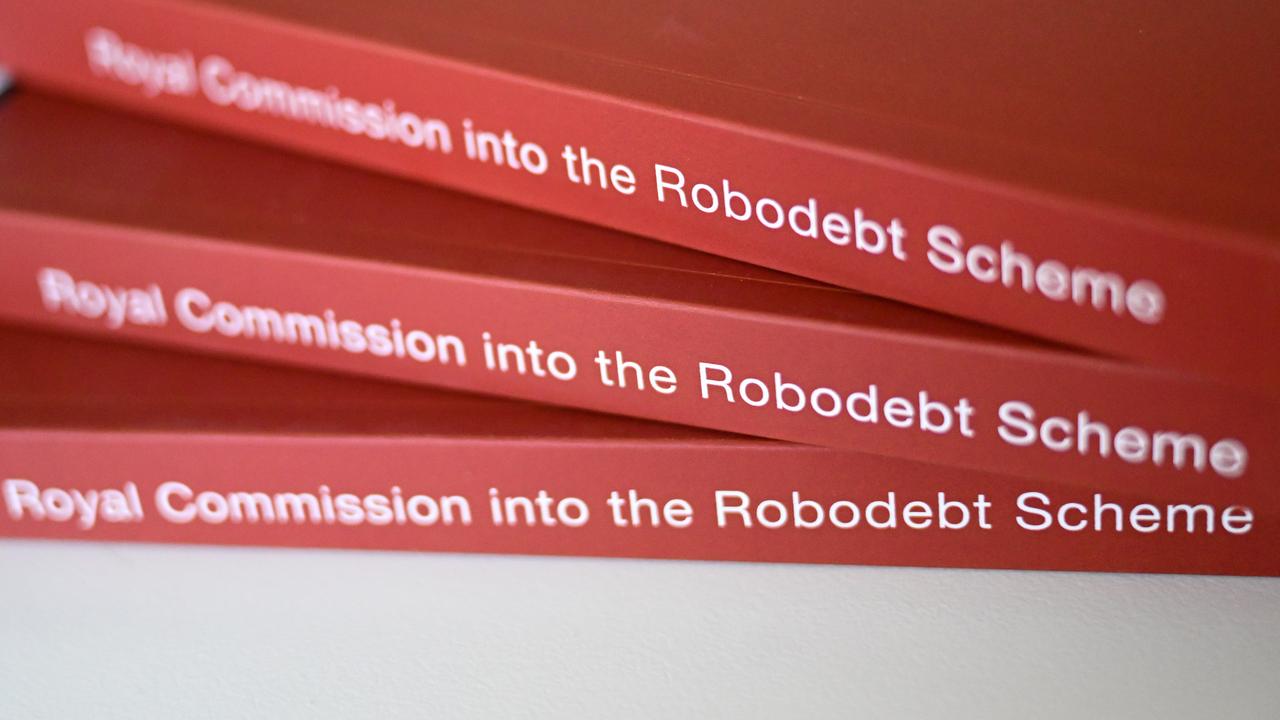 A copy of the Report of the Royal Commission into the Robodebt Scheme