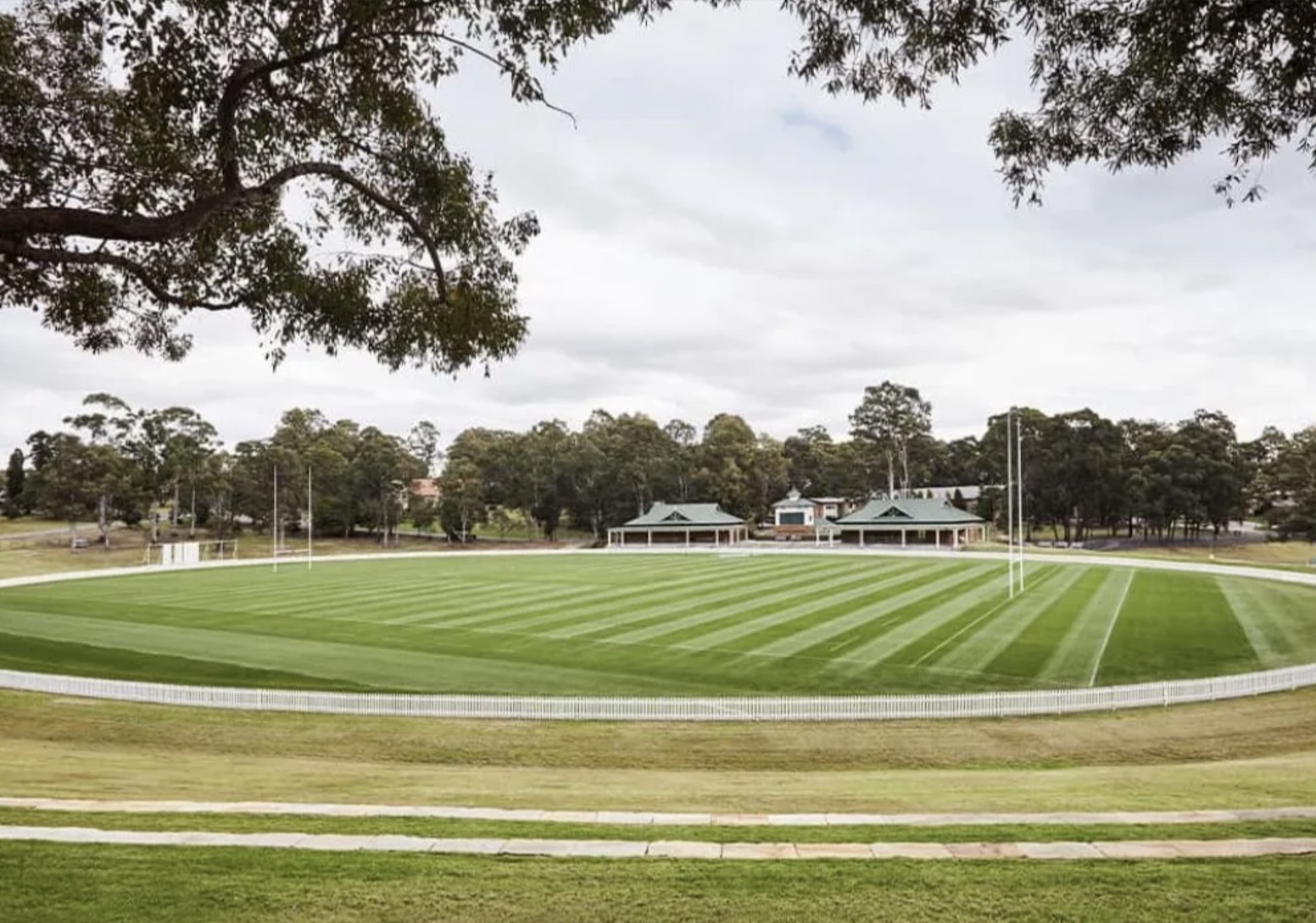 JS White Oval. The King's School Image: TKS