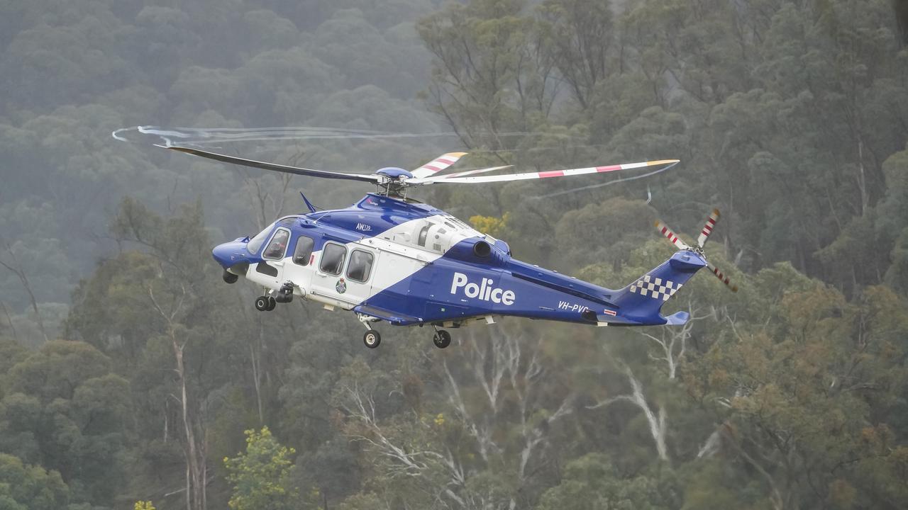 A police helicopter (file image)