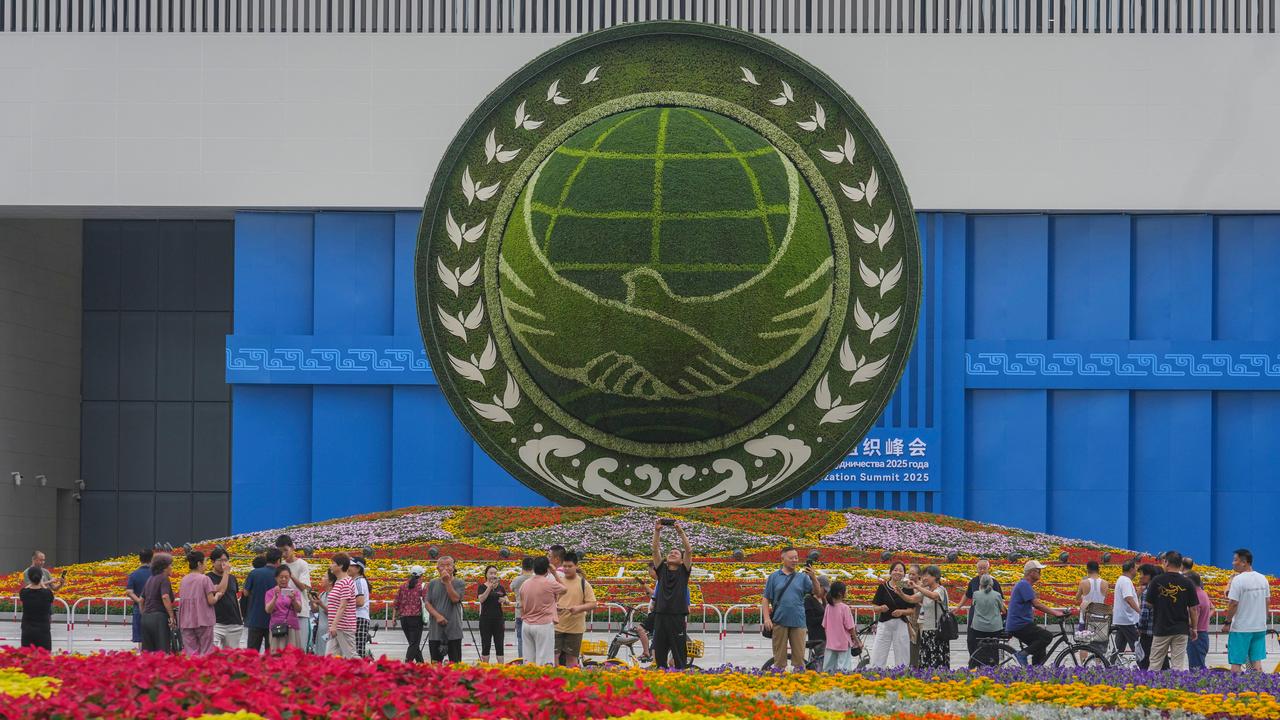 The venue of Shanghai Cooperation Organisation summit in Tianjin