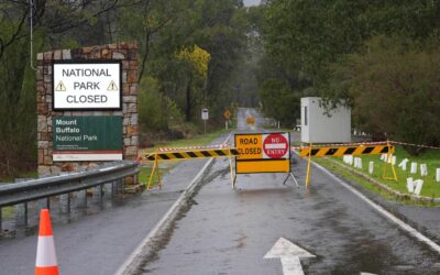Locals plead for visitors to return to area of manhunt