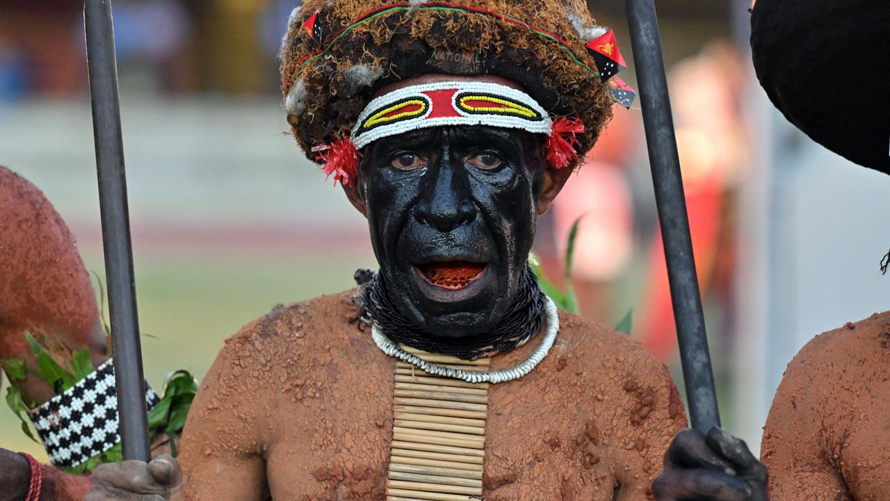 Papua New Guinea's tribal groups perform their traditional dances