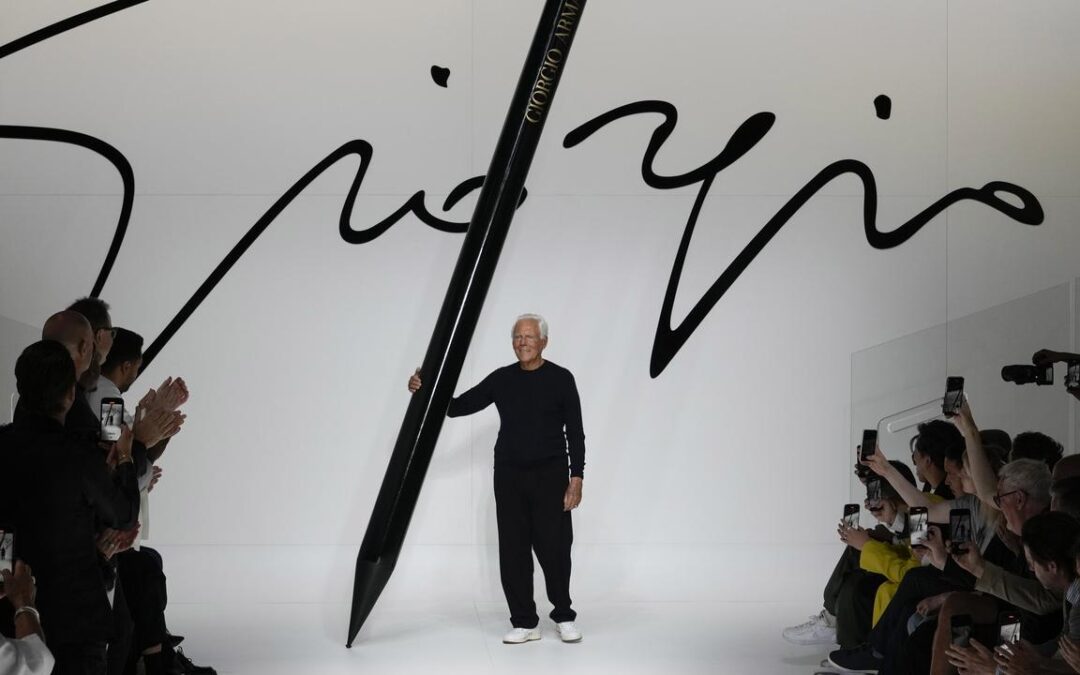 Armani tells heirs to sell part of his fashion empire