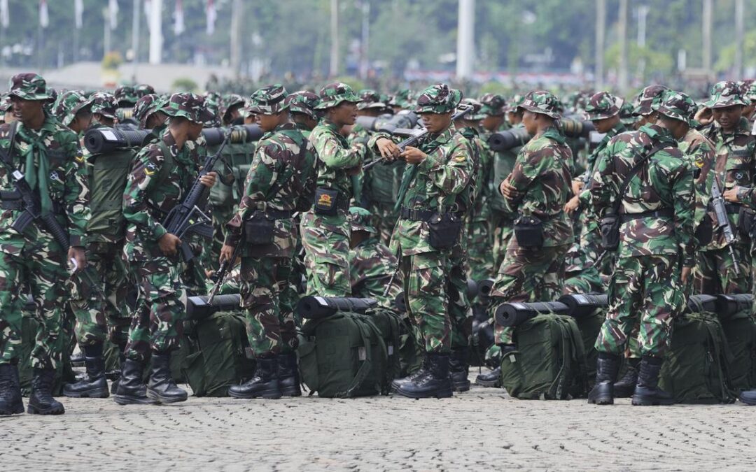 Defiant Indonesian students gather for protests