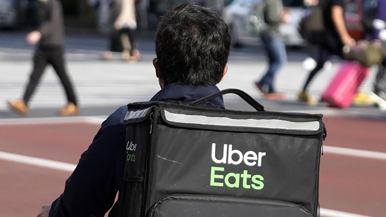 Uber Easts rider in Japan