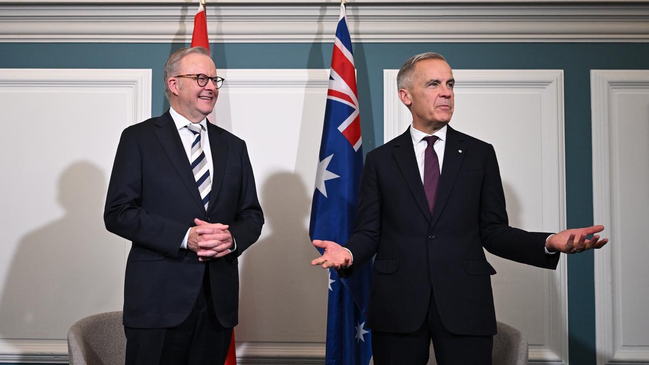 Anthony Albanese and Mark Carney