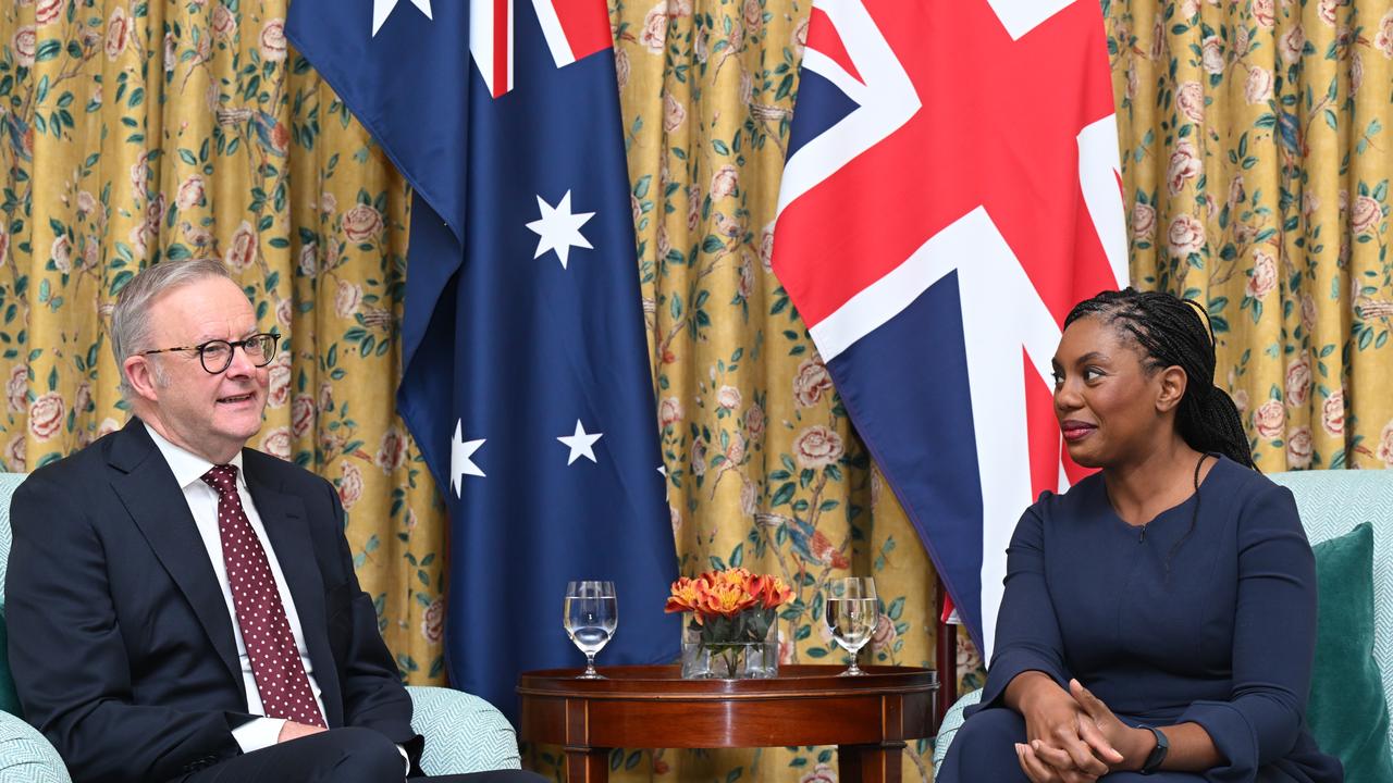Anthony Albanese and Kemi Badenoch