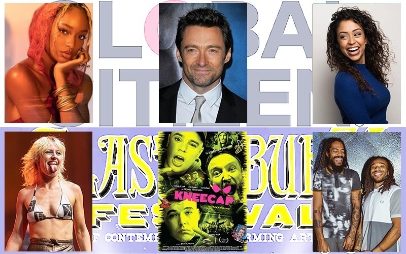 Celebrities muzzled, and some not. Image: Andrew Gardiner