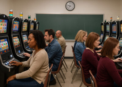 Pokies junkets. ‘Free’ study tours to Vegas not so free