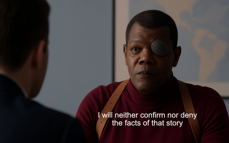 Samuel Jackson confirm nor deny