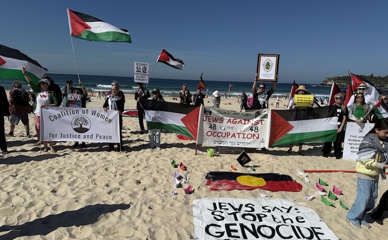 Bondi peace protestors
