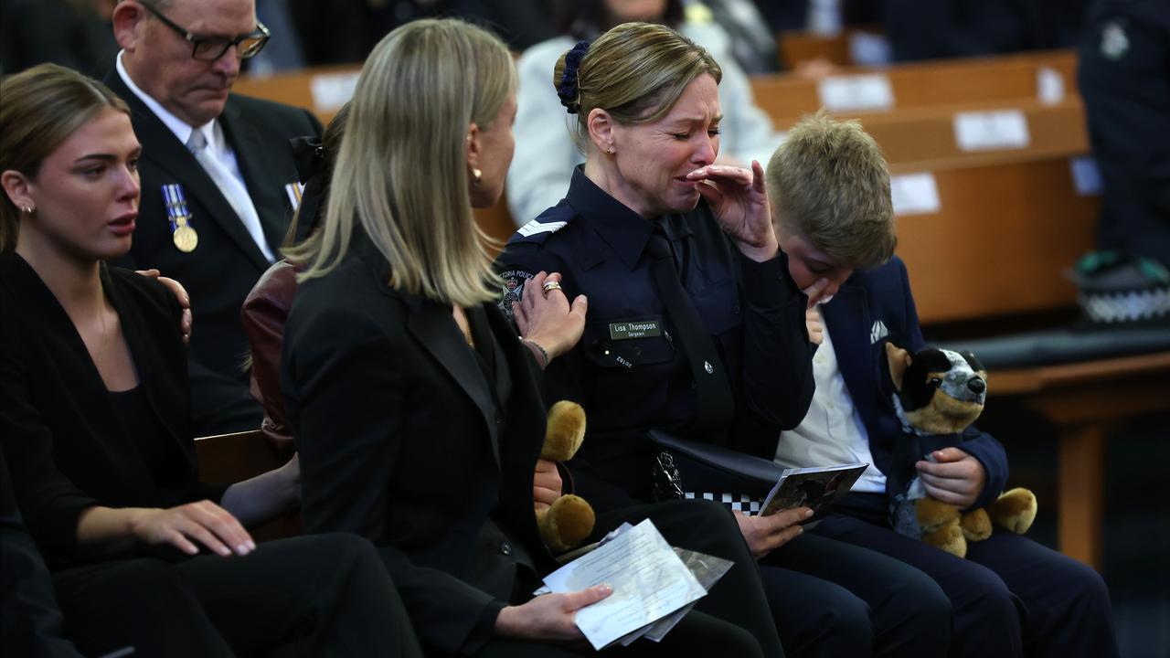 Neal Thompson's partner Sergeant Lisa Thompson