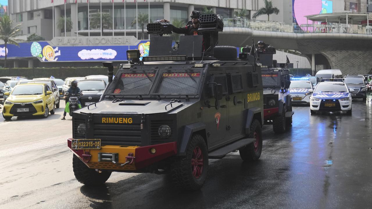 Indonesian National Police's paramilitary unit Mobile Brigade