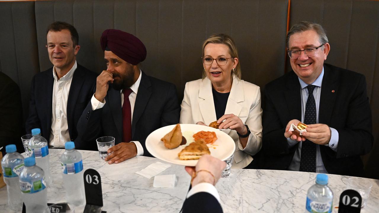 Opposition Sussan Ley at Indian dinner
