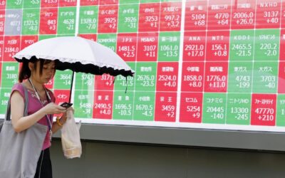 Stocks tread water before ECB and US inflation data