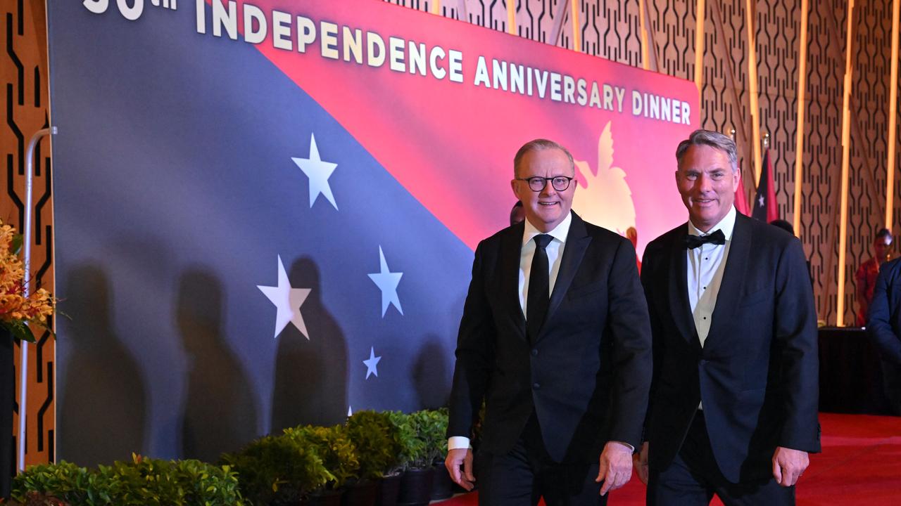 Anthony Albanese and Richard Marles