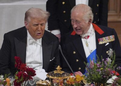 Trump hails ‘eternal’ UK bond in historic state visit
