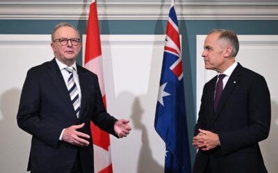 PM flies into friendlier territory with like minds