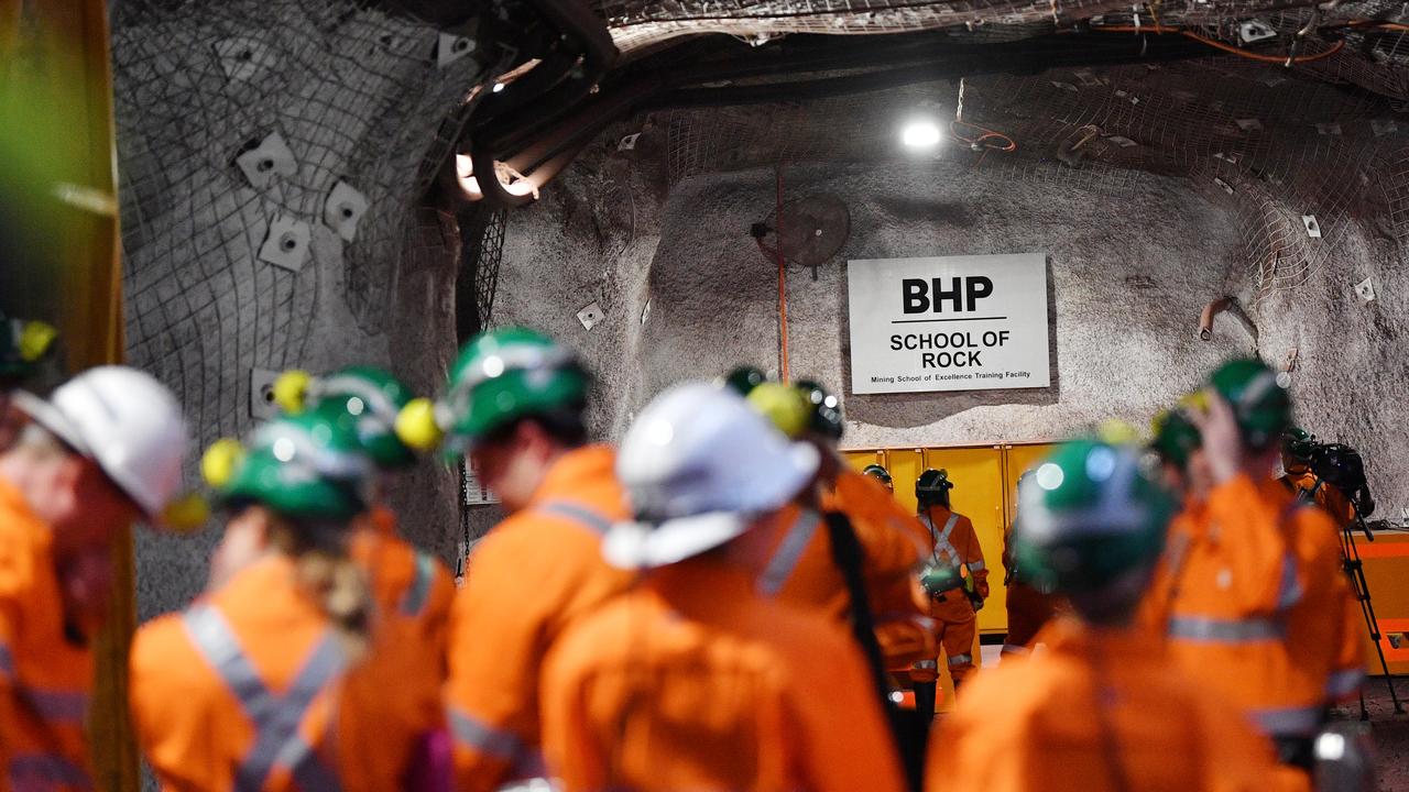 An underground mine (file image)