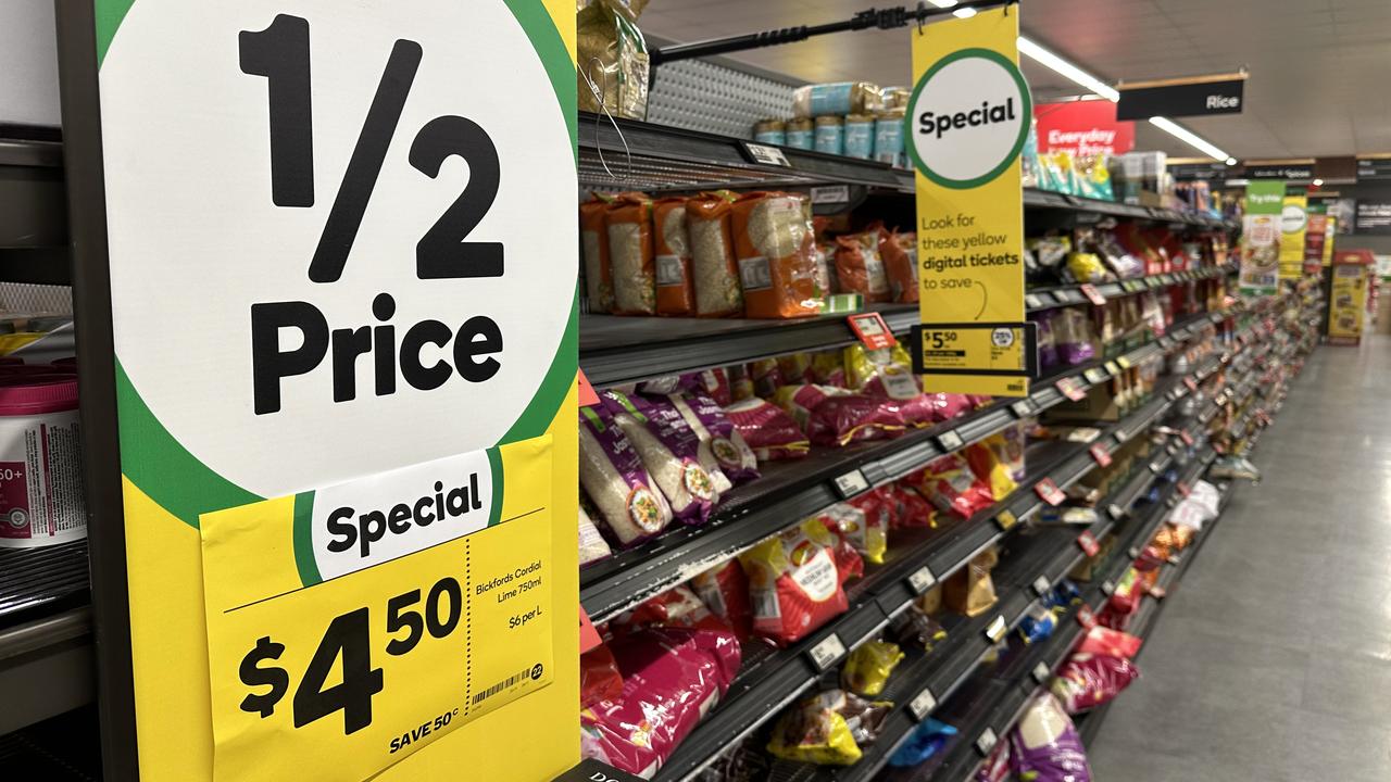 A Woolworths store in Brisbane