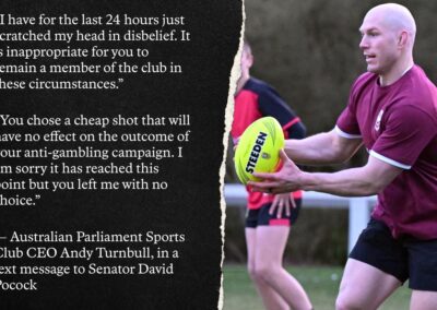 Shocked ex-Wallabies star kicked out of social club