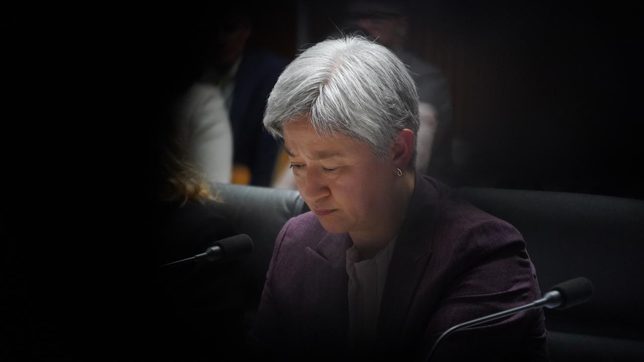 Foreign Minister Penny Wong in Parliament House (file)