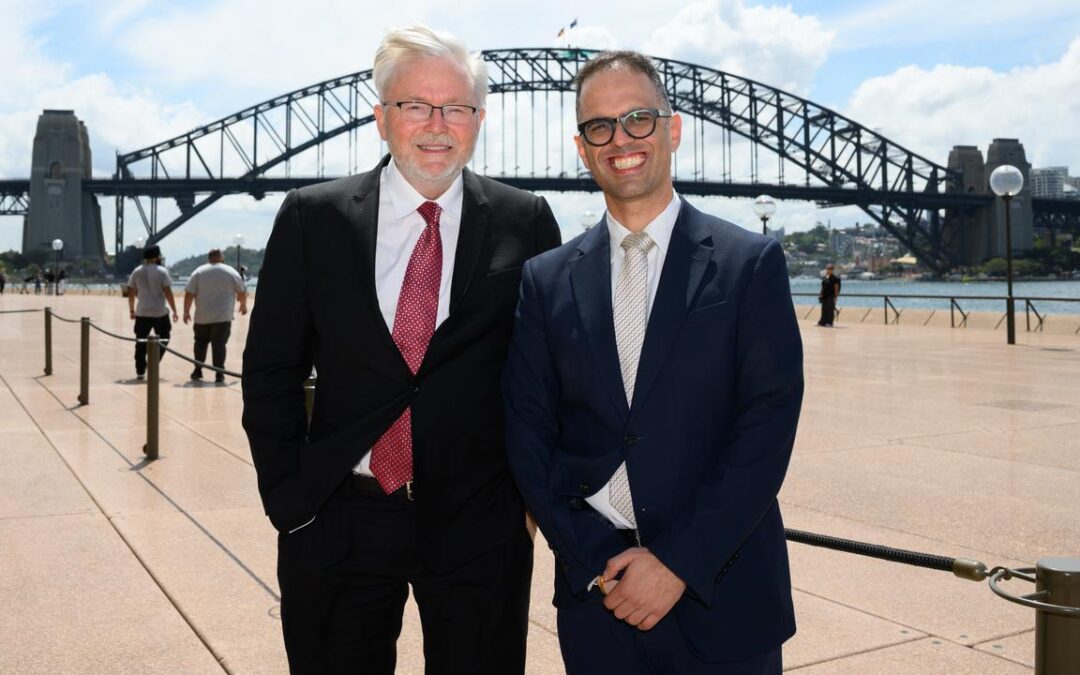 Rudd hails Australia’s ‘first-class’ ties with Trump