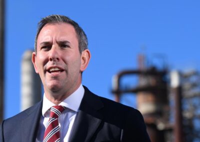 Treasurer putting Australia in New York’s state of mind