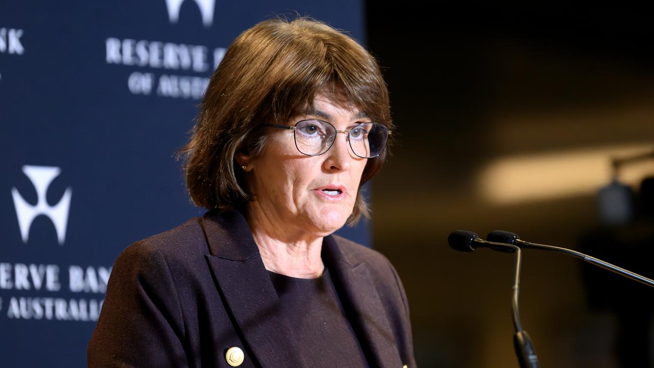Reserve Bank governor Michele Bullock