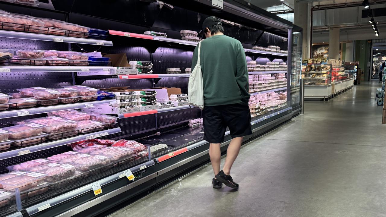 A shopper in a supermarket (file image)