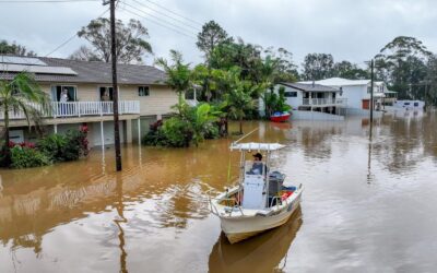 Flood risk already raining on Australian home prices